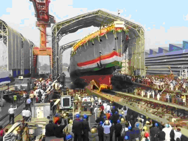 Project 17A Stealth Frigate ‘INS Himgiri’ Launched – India Defence ...